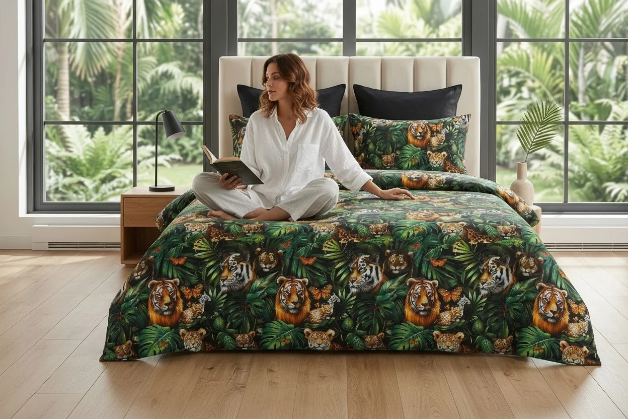 Lenjerie pat Ranforce 100% Cotton Pro (Velvet Muse) [2]