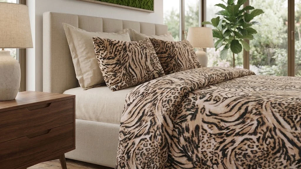 Lenjerie pat Ranforce 100% Cotton Pro (Wild Race) [4]