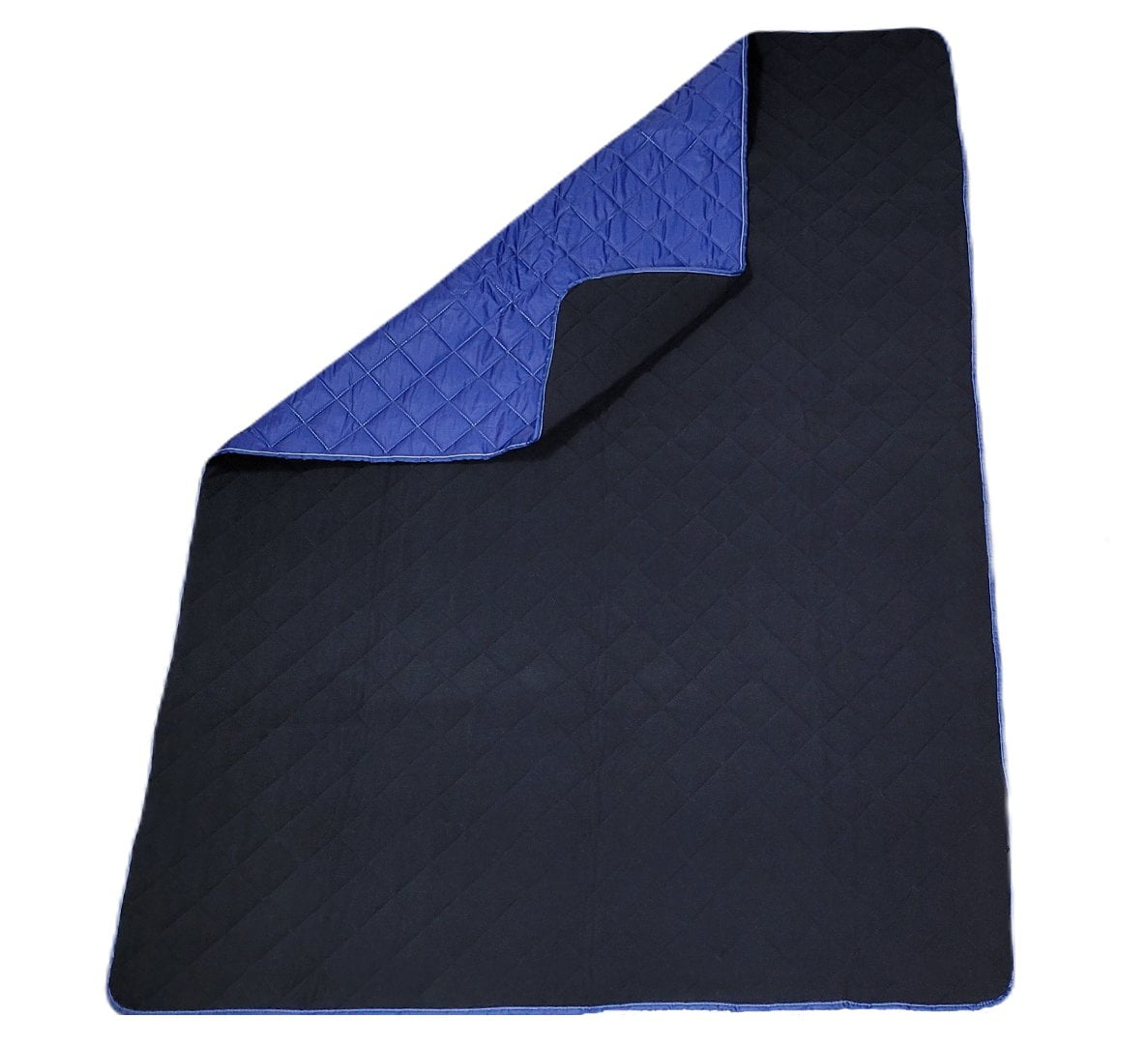 Patura cocolino picnic impermeabila 3 straturi, PolarTech Somnart, 150x200, albastru + gri inchis [2]