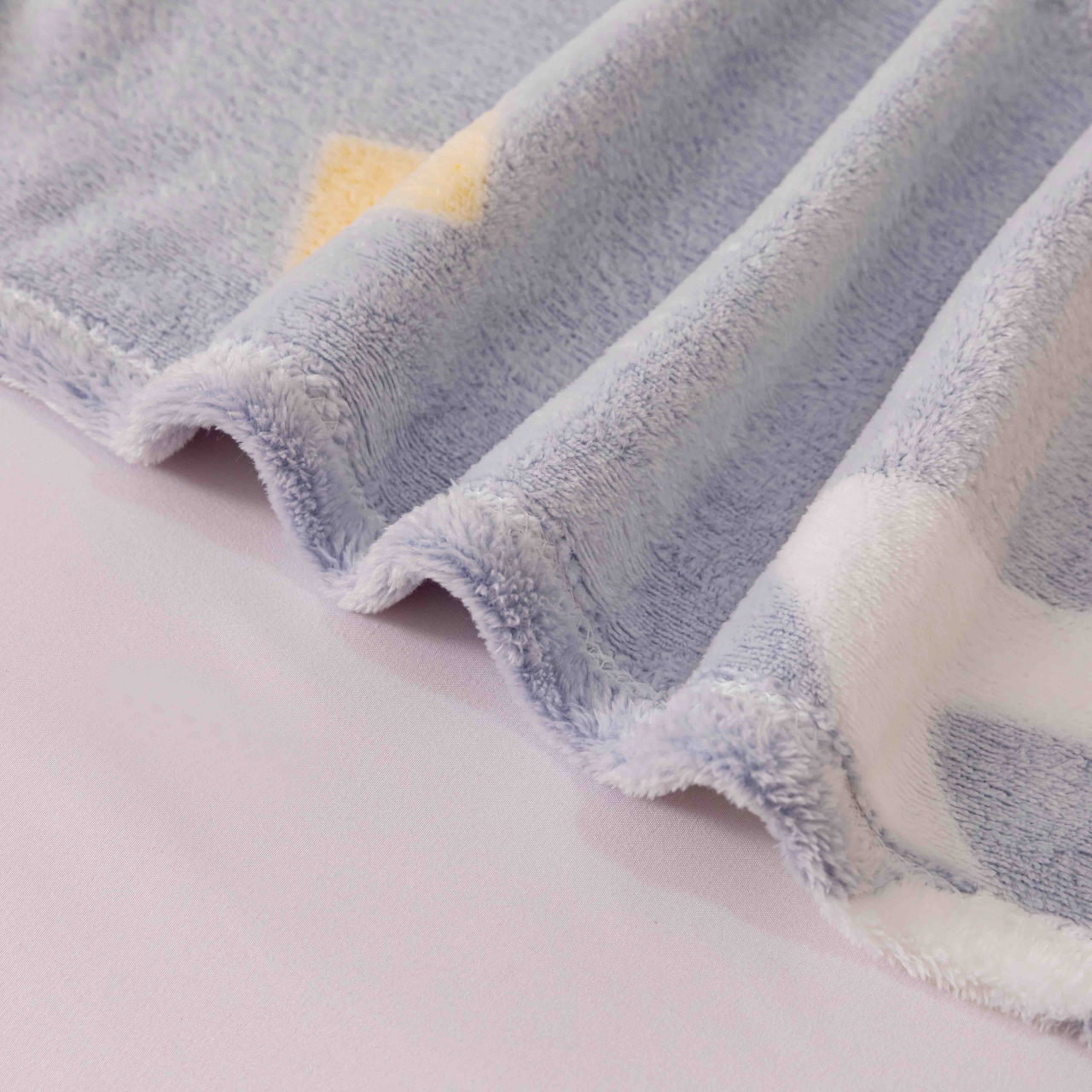 Patura pufoasa cocolino 200x230cm,gri,forme geometrice-F078 [2]