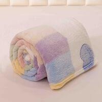 Patura pufoasa cocolino 200x230cm,multicolora,inimioare-F086 [3]