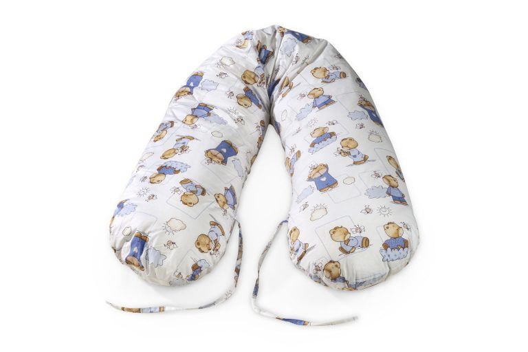 Perna 3 in 1 SomnArt de gravida si alaptare, model ursuleti [2]