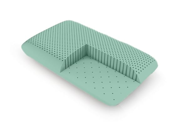 Perna cu memorie Somnart Memory Clasica GREEN 42x72x13 cm [2]
