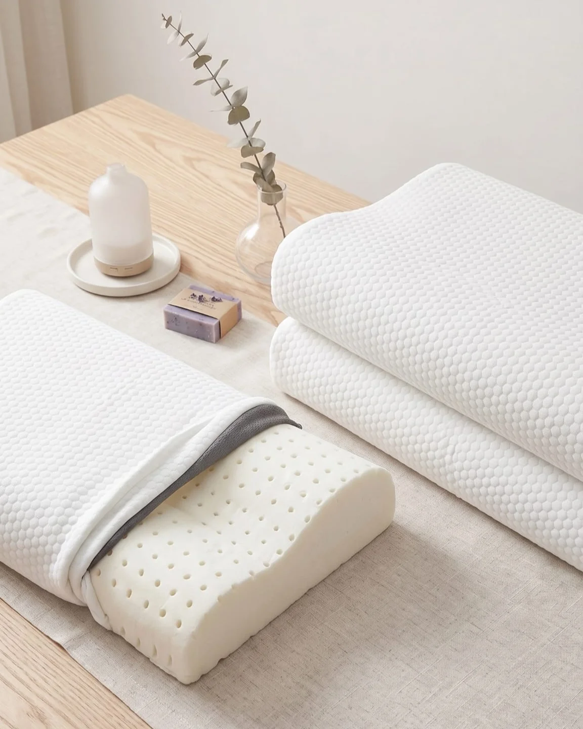 Perna ergonomica memory cu sistem de ventilatie 40x60cm [3]