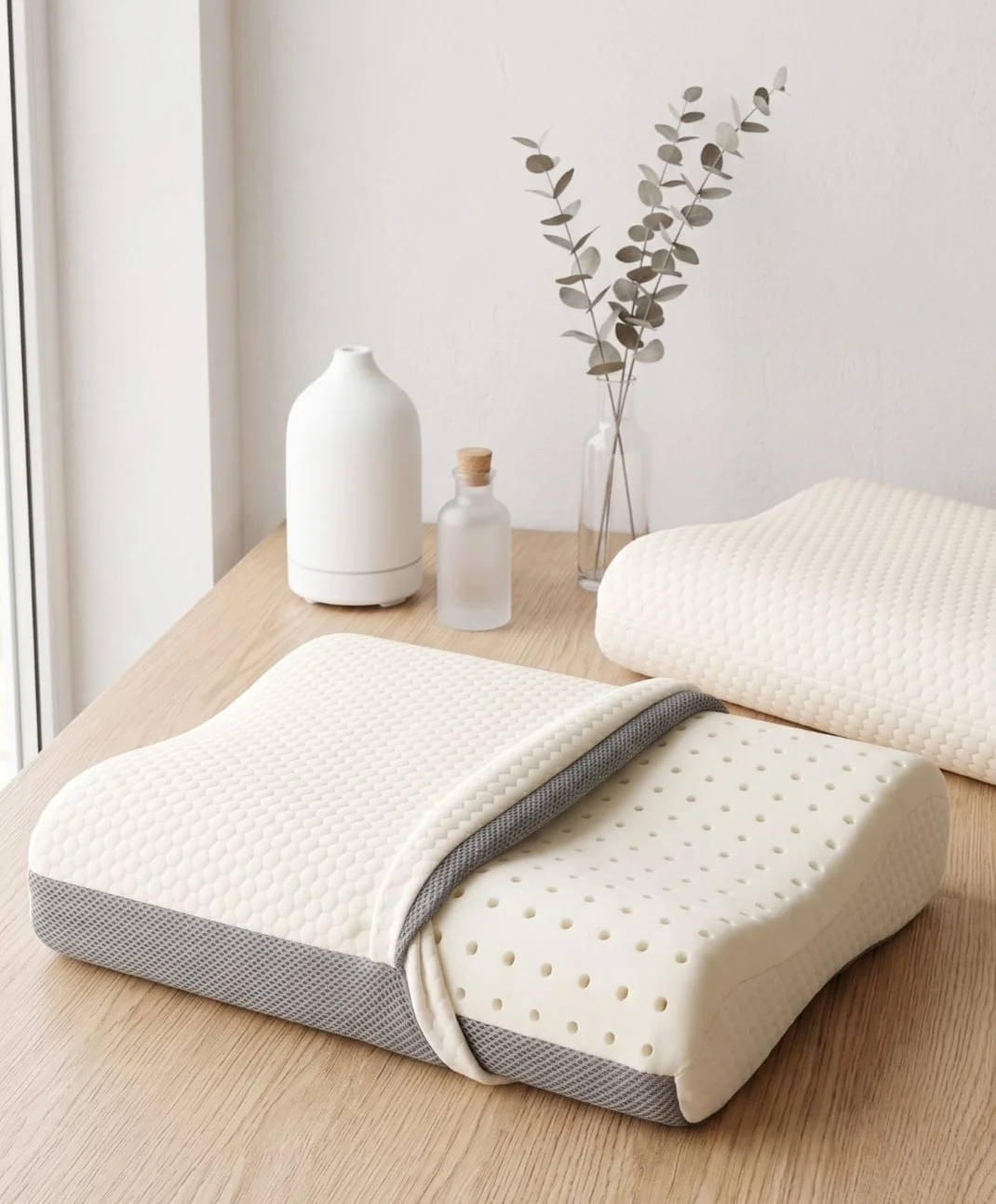 Perna ergonomica memory cu sistem de ventilatie 40x60cm [2]