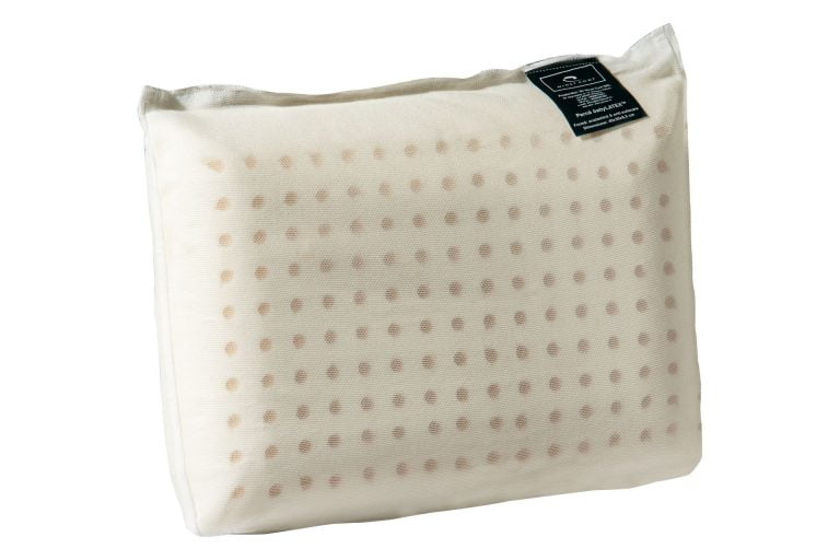 Perna Latex Natural Puiutul Mamei Somnart Baby Latex, joasa, 40x30, H6,5 cm, crem [3]