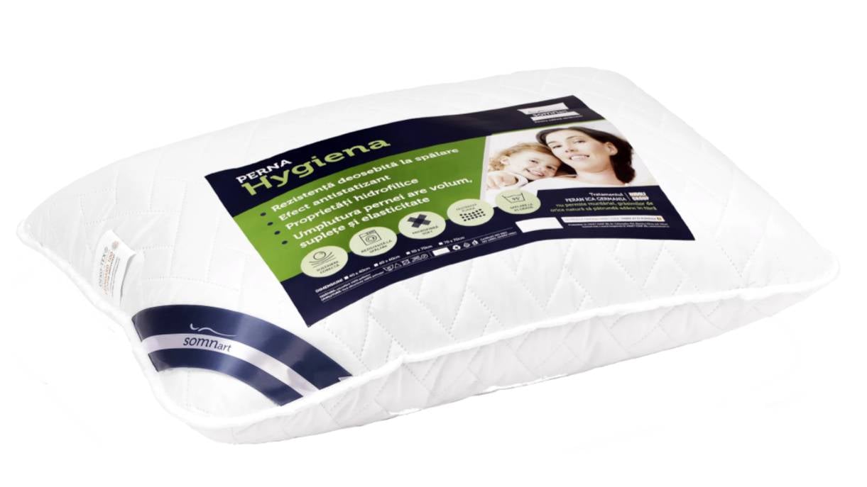 Perna Medicinala 50x70cm Somnart, Hygiena Antistatizanta Hidrofilica, hipoalergenica, bilute Superball, 100% fibra poliester [5]