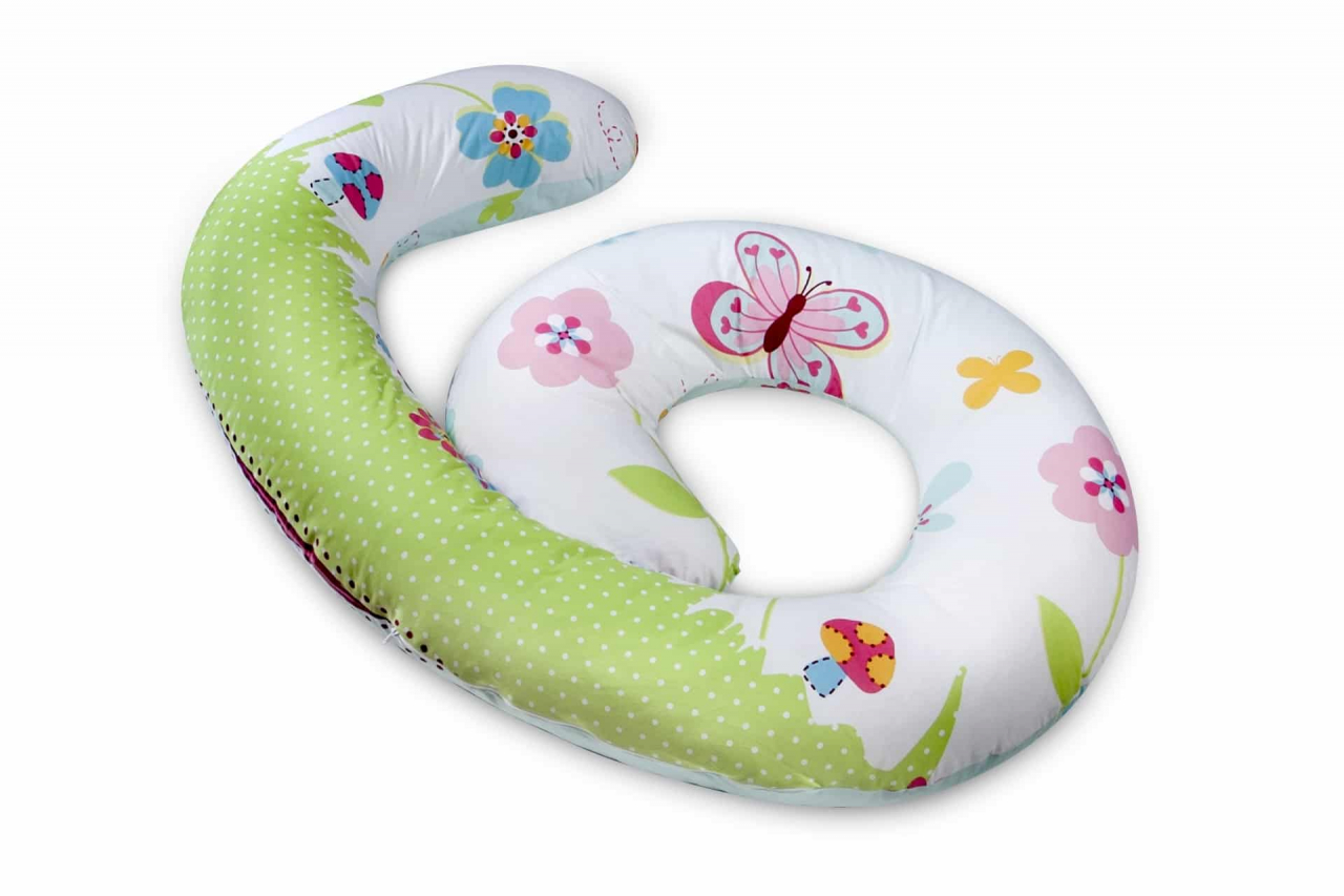 Perna mutifunctionala SomnArt de gravide Mami, Flori [2]