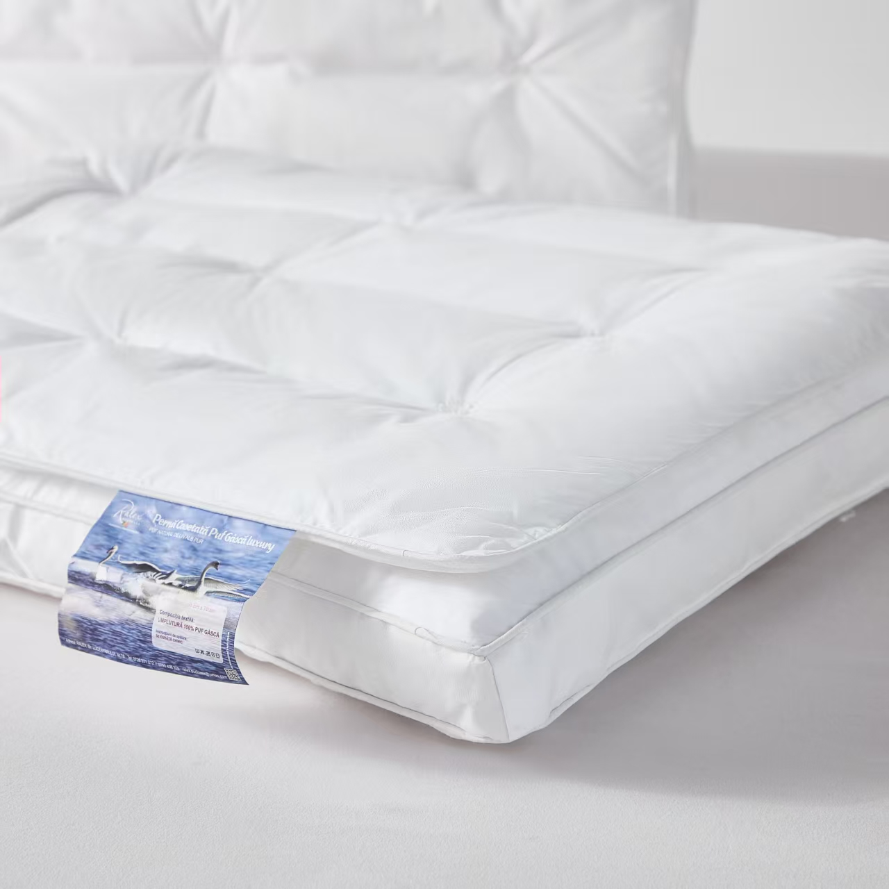 Perna pentru dormit cu puf si pana de gasca FLUFFLARIUM ROYAL [6]