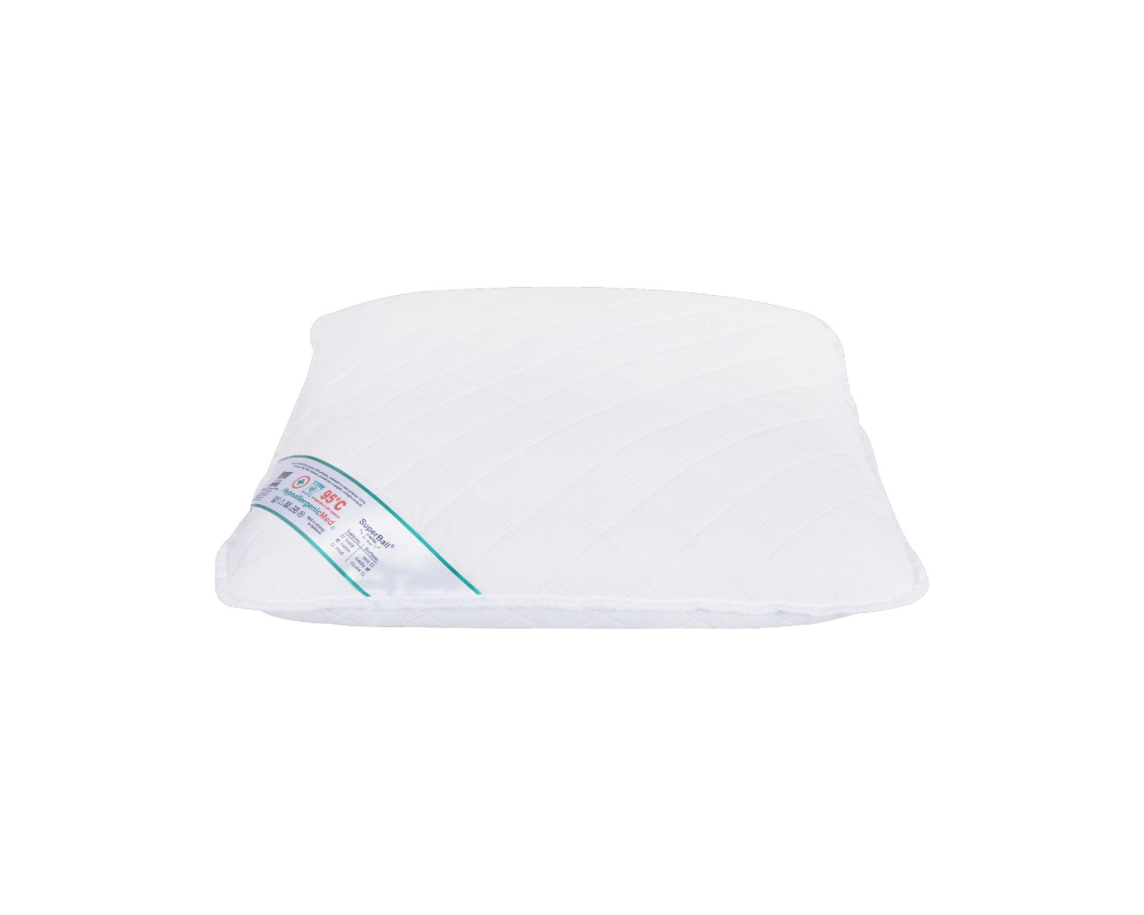 SET 2 Perne Medicinale Hipoalergenice Somnart 40x40cm, HypoallergenicMed, 100% fibra poliester, lavabile la 95 de grade, fermitate medie spre tare [4]