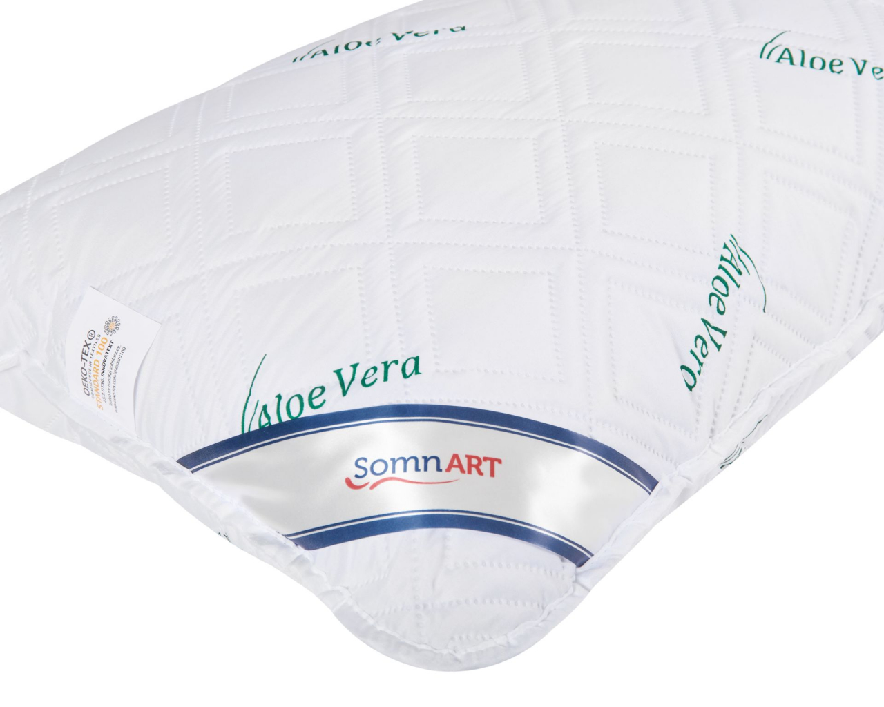 Perna Somnart matlasata Aloe Vera 50x70 cm [3]