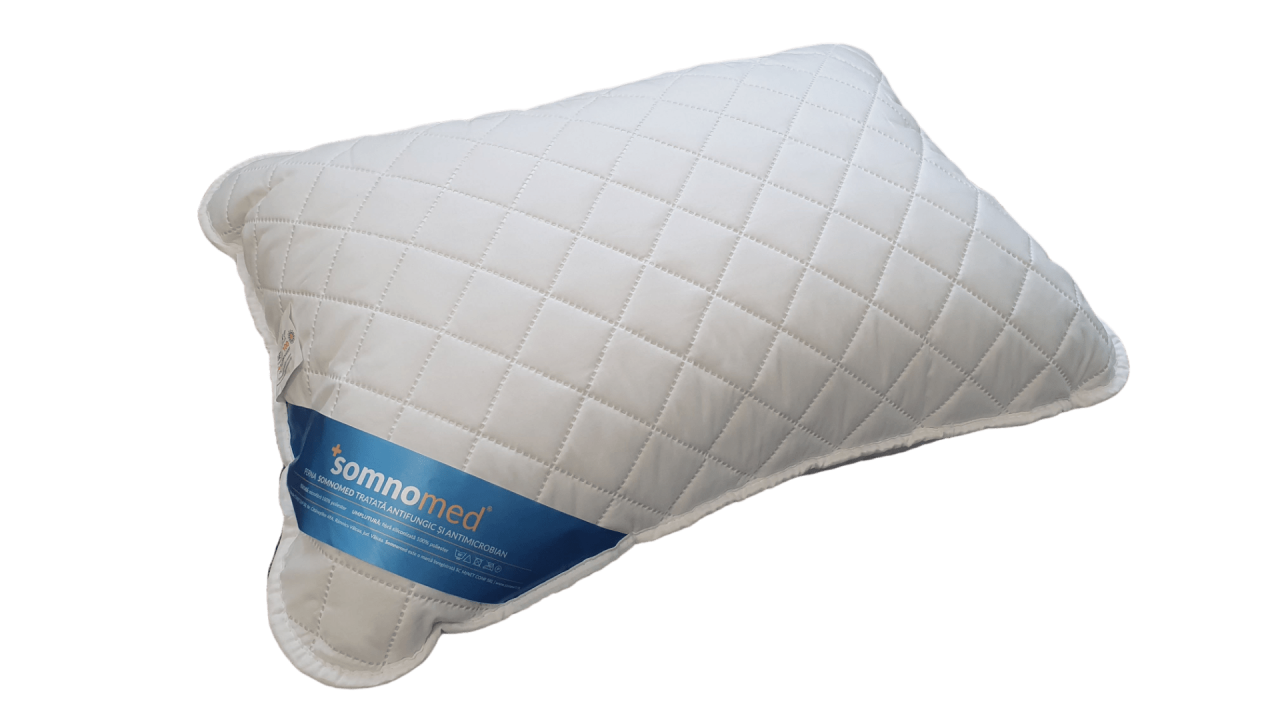 Perna Somnomed Antimicrobiana si Antifungica lavabila la 95°C - 40 x 40 cm, vidata [11]