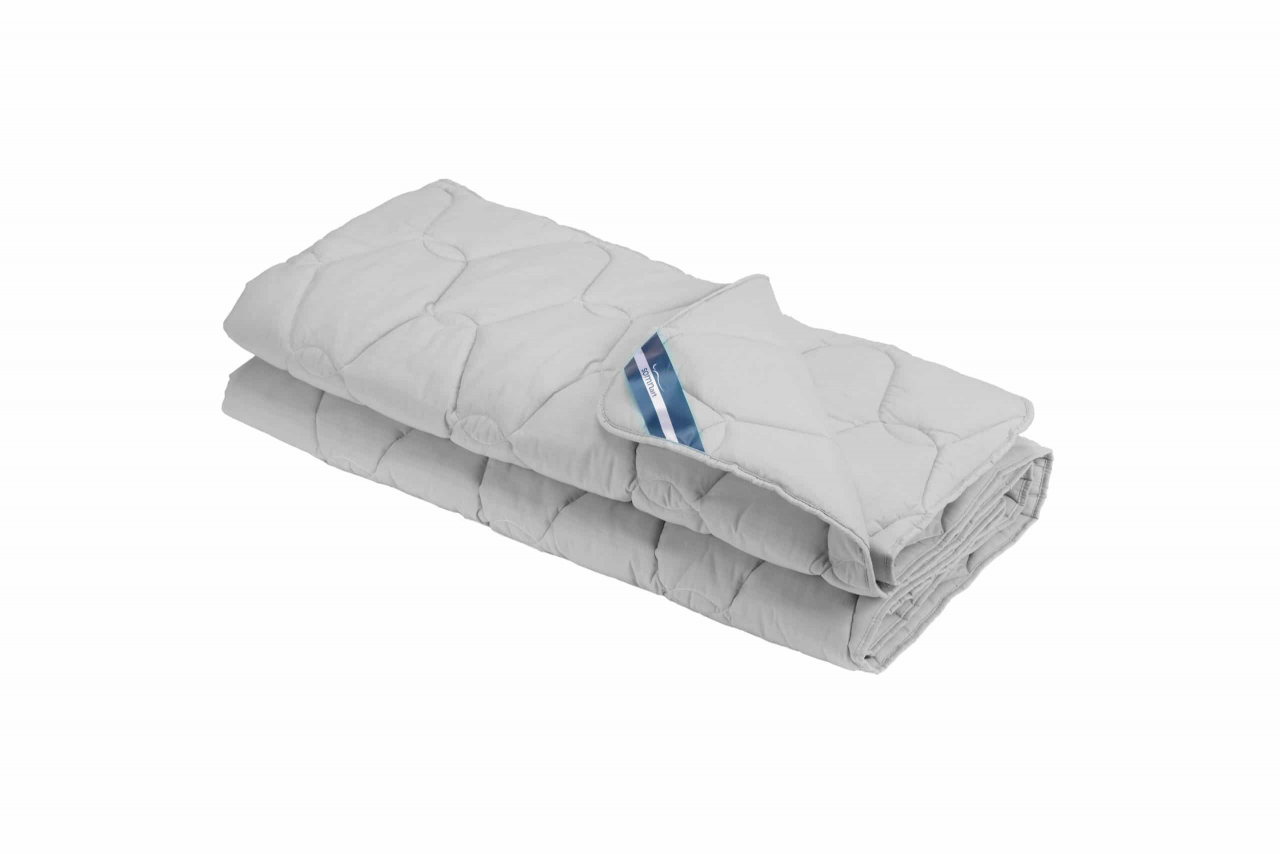 Pilota bumbac Somnart Bella 180x200cm, umplutura 200 g/mp, de vara, gri [2]