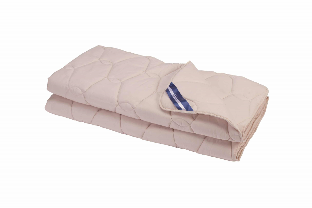 Pilota bumbac Somnart Bella 180x200cm, umplutura grosime medie de vara 200 g/mp, roz [2]