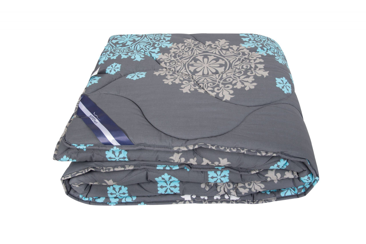 Pilota de iarna matlasata Artemis Somnart, 180x200 cm, policotton imprimat, sezon rece, 400 g/mp [3]