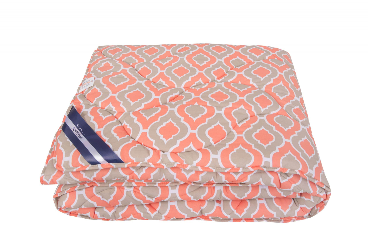 Pilota de iarna matlasata Iris Somnart, 200x220 cm, policotton imprimat, sezon rece, 400 g/mp [3]