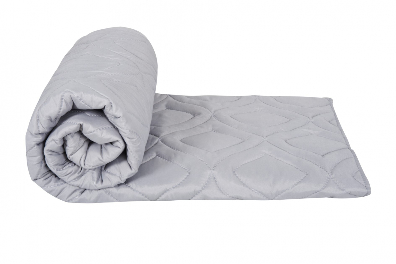 Pilota de vară 200x220 Somnart Belina, microfibra, lavabila la masina, vidata, Gri [2]