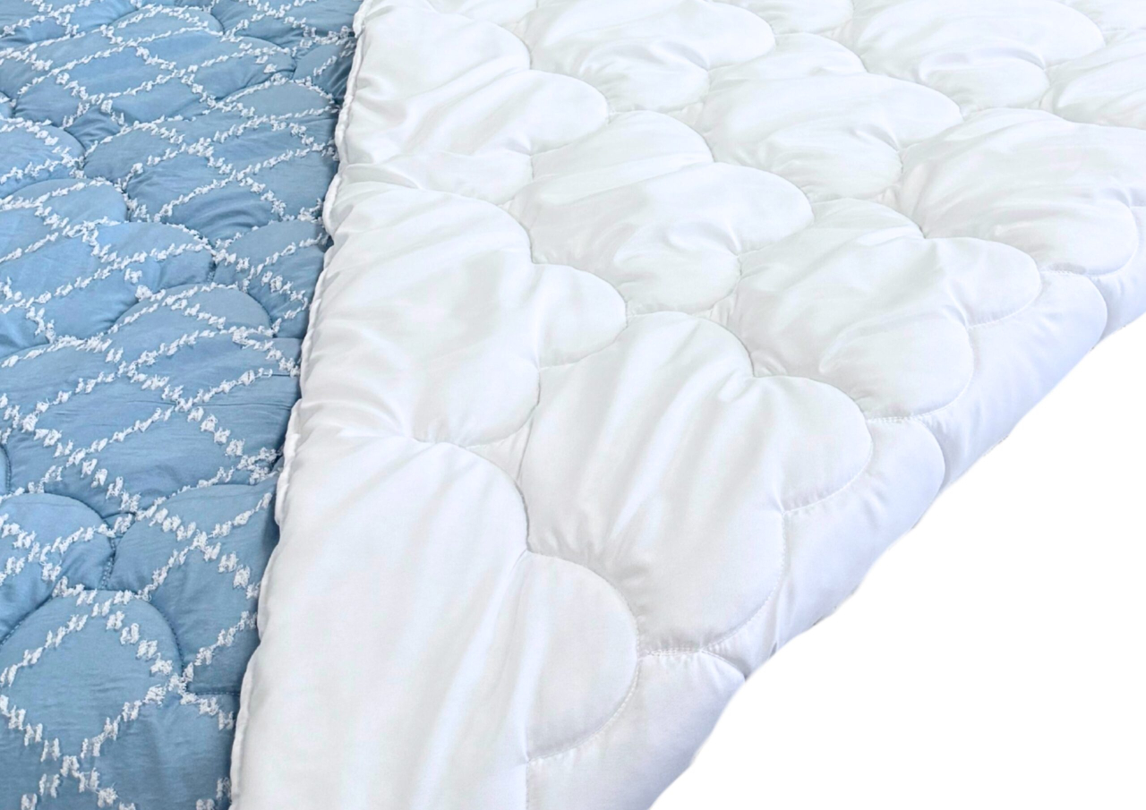 Pilota Duo Comfort Azure 200×220, Somnart, matlasata, umplutura medie-groasa 300 gr/mp, pentru primavara – toamna [2]
