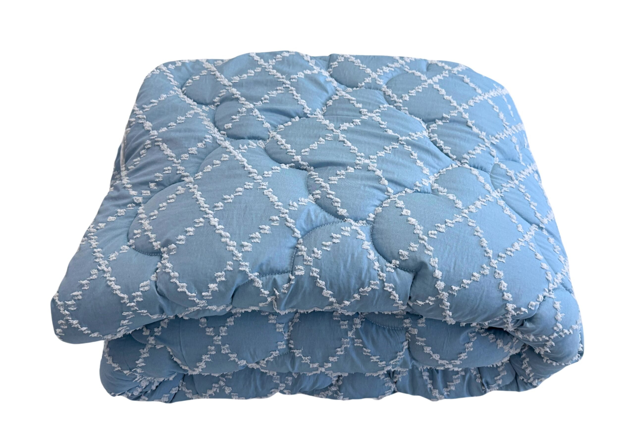 Pilota Duo Comfort Azure 200×220, Somnart, matlasata, umplutura medie-groasa 300 gr/mp, pentru primavara – toamna [3]