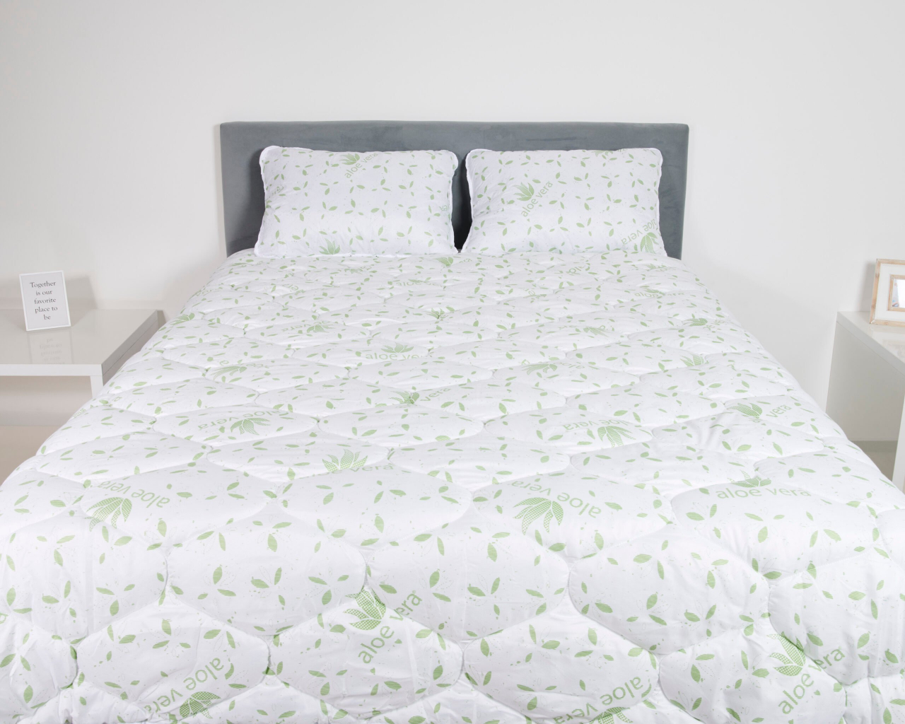 Pilota matlasata Aloe Confort Somnart, 180x200 cm, 350 g, microfibra, iarna [3]