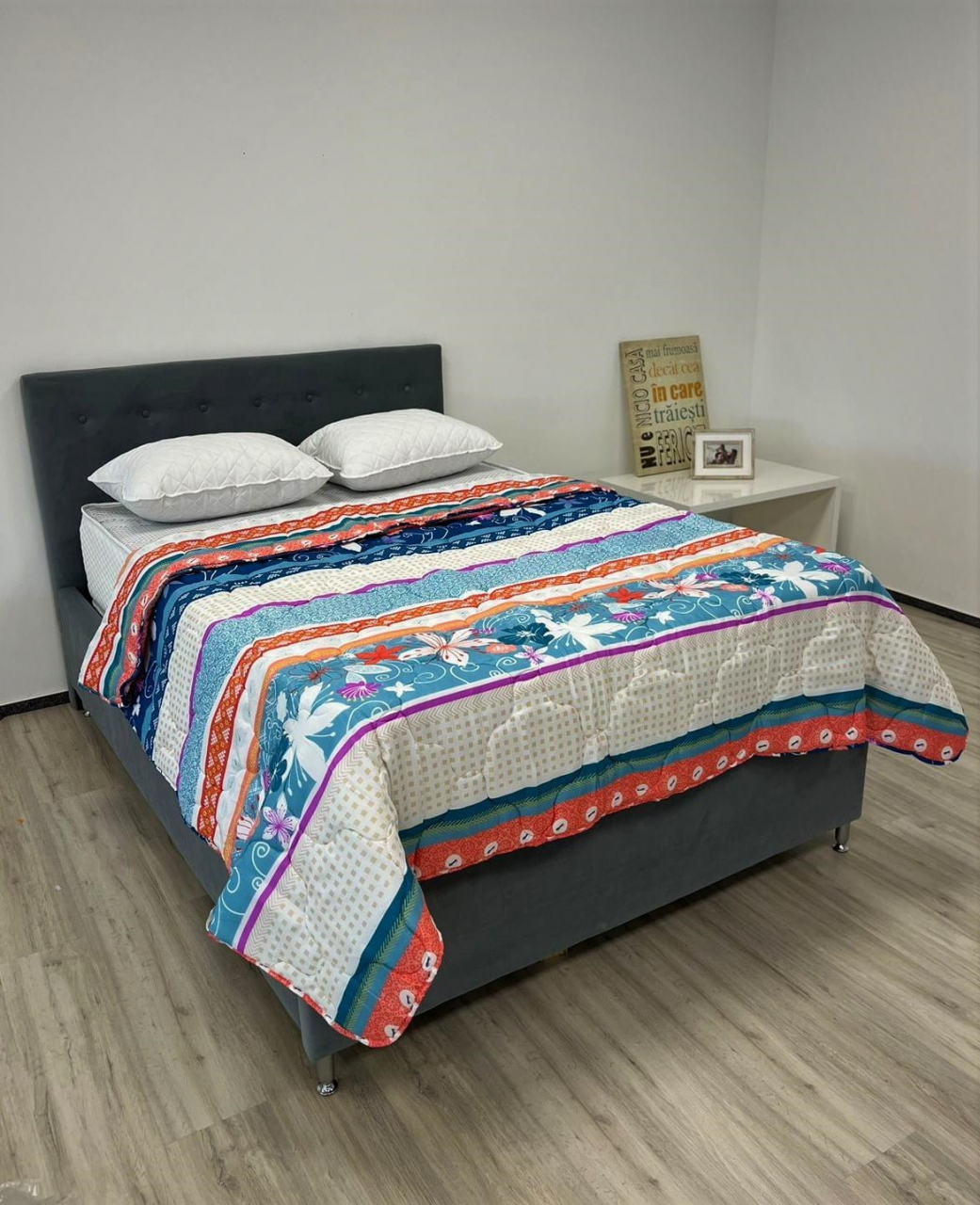 Pilota matlasata Traditional Somnart, microfibra, 220x200 cm, 250 g/mp [2]