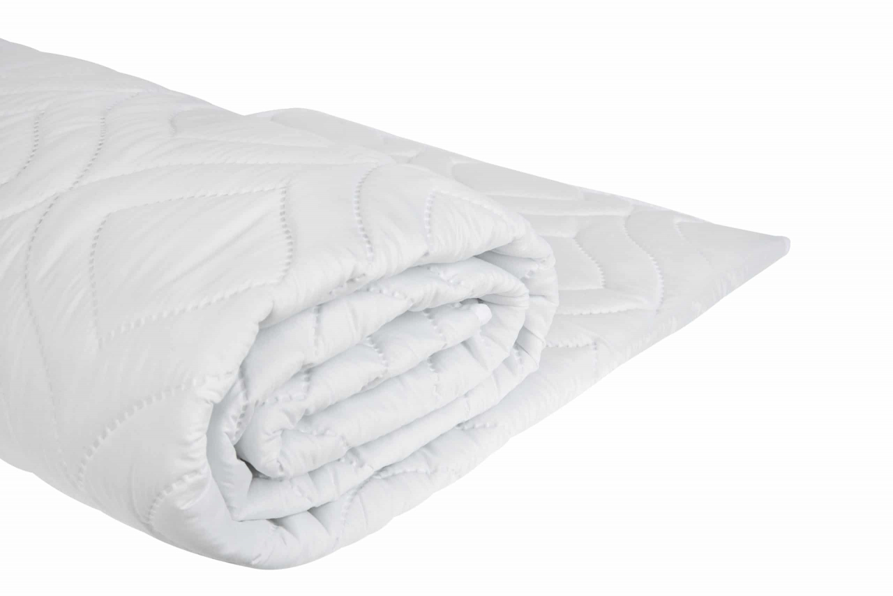 Pilota matlasata Ultrasleep Somnart, 200x220 cm, 250 g/mp, microfibra, matlasare ultrasonica, lavabila la 90°, alb [2]