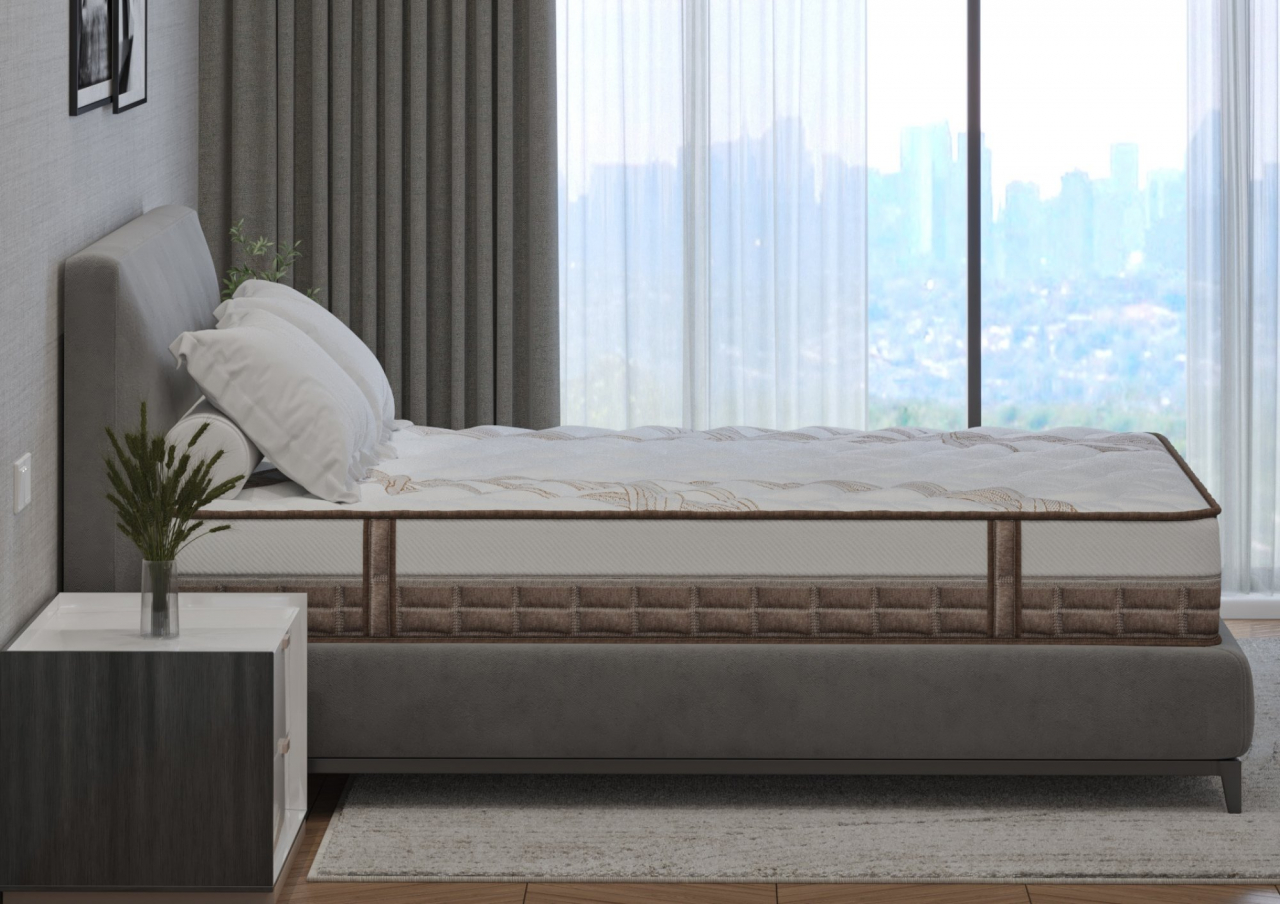 Saltea cu arcuri Caramel Dream Pocket Multilayer, 160x200, inaltime 20 cm, fermitate medie [4]
