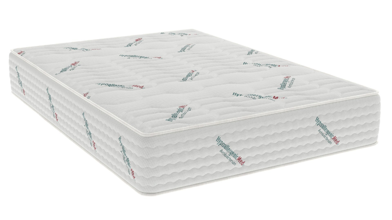 Saltea cu arcuri Pocket HypoallergenicMed® Safe Relax HoReCa 140x190, înălțime 25 cm, ortopedică, husă tratament antialergic, fermitate mediu-tare [7]