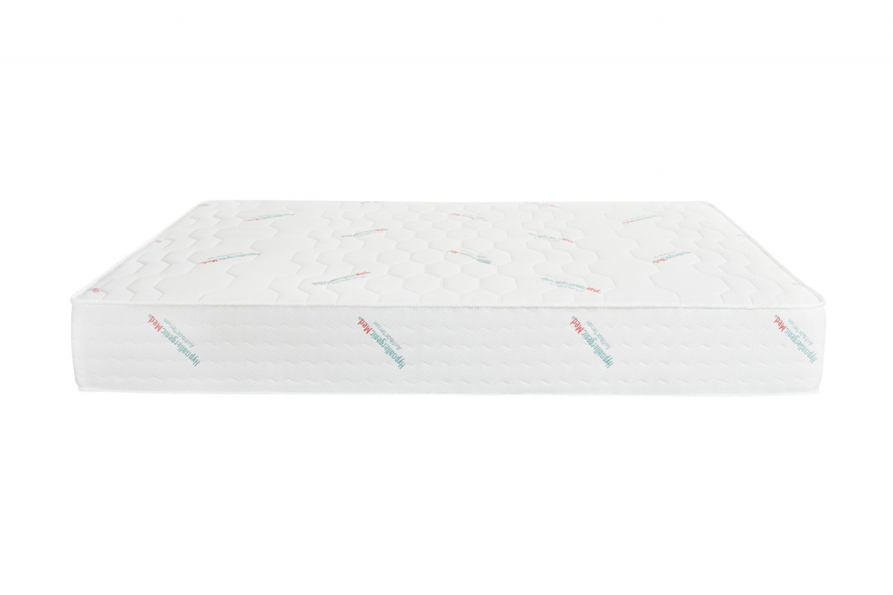 Saltea cu arcuri Pocket HypoallergenicMed® Safe Relax HoReCa 140x200, înălțime 25 cm, ortopedică, husă tratament antialergic, fermitate mediu-tare [8]