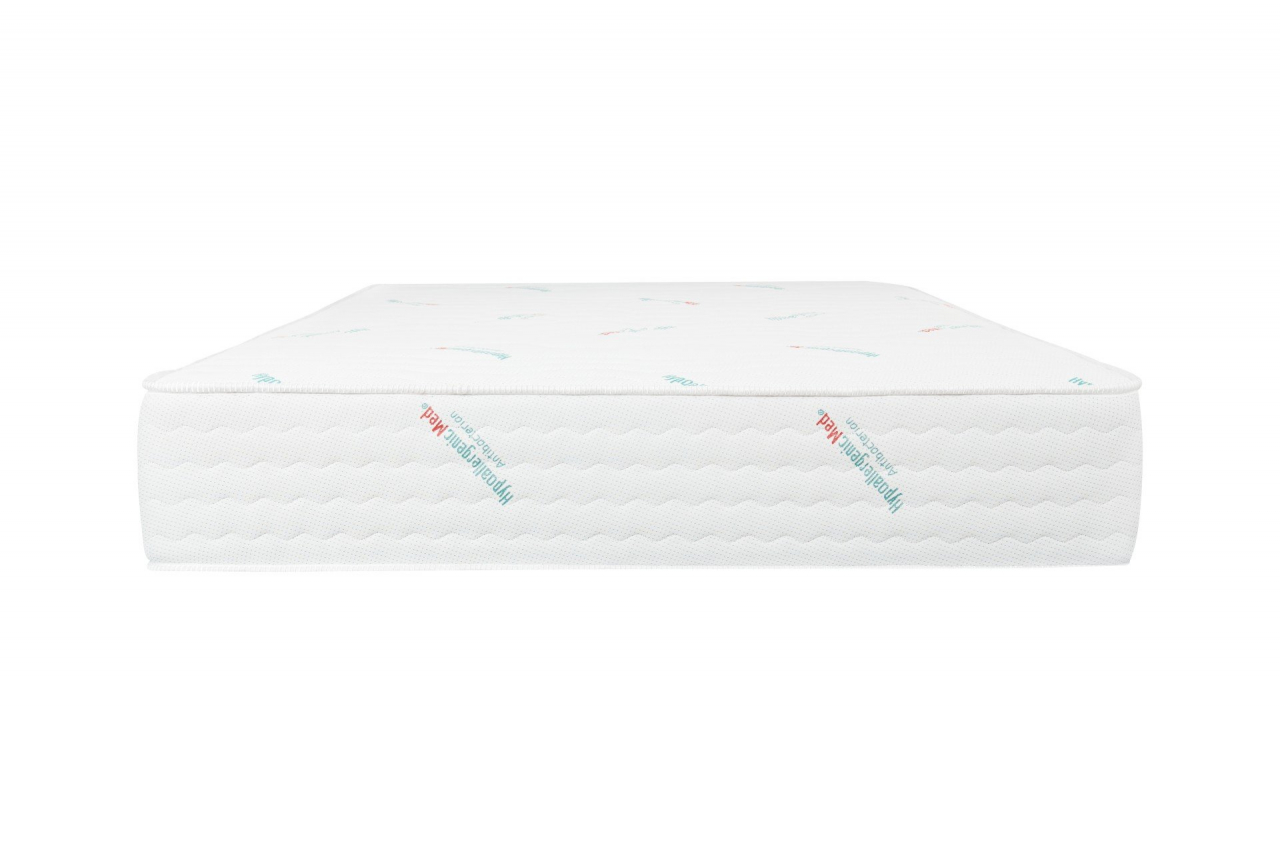 Saltea cu arcuri Pocket HypoallergenicMed® Safe Relax HoReCa 90x200, înălțime 25 cm, ortopedică, husă tratament antialergic, fermitate mediu-tare [10]