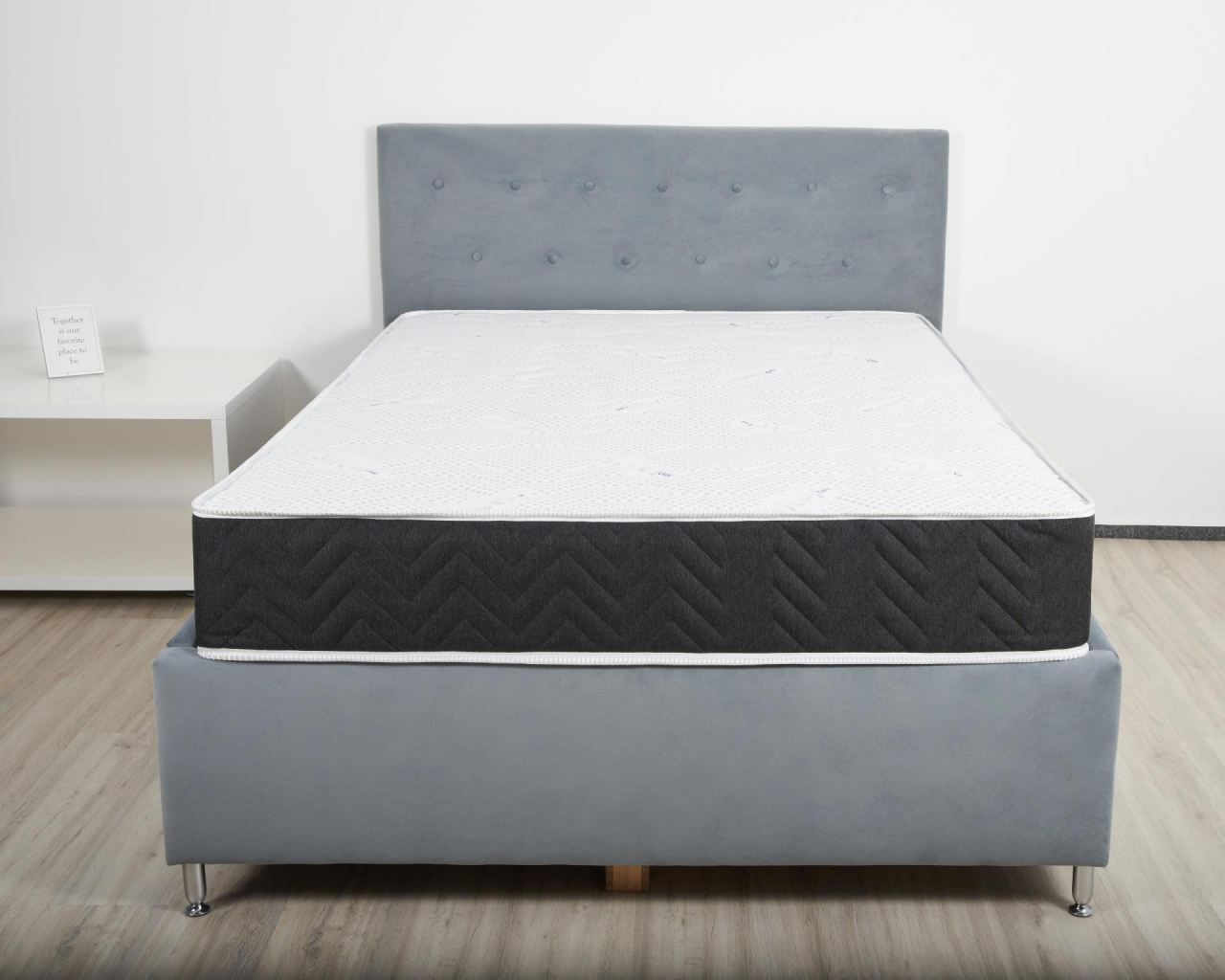Saltea cu arcuri Pocket Somnart 2Face Confort 180x200, inaltime 22 cm, husa nedetasabila, manere, fermitate medie [9]