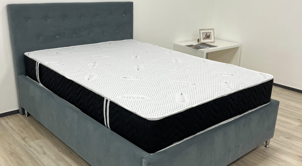 Saltea cu arcuri Pocket Somnart 2Face Confort 180x200, inaltime 22 cm, husa nedetasabila, manere, fermitate medie [14]
