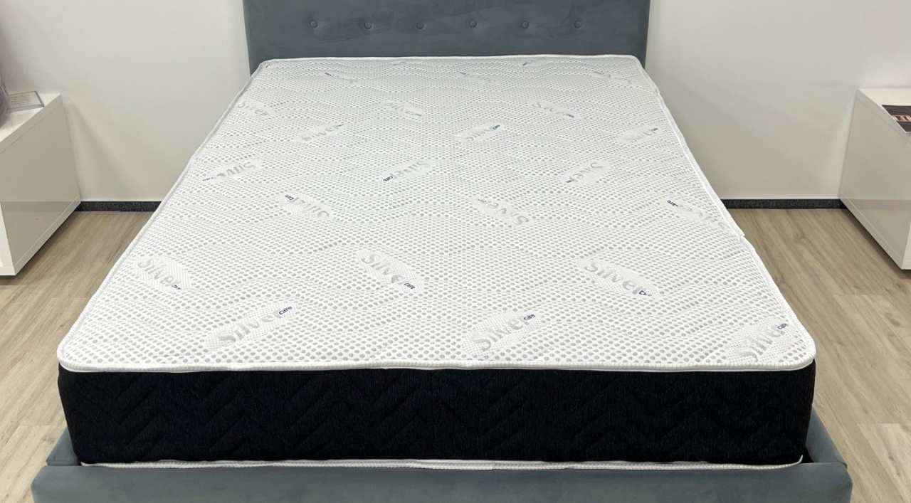 Saltea cu arcuri Pocket Somnart 2Face Confort 180x200, inaltime 22 cm, husa nedetasabila, manere, fermitate medie [15]