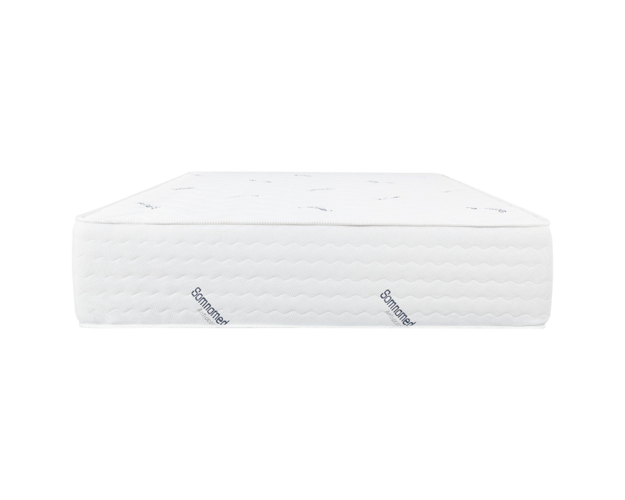 Saltea cu arcuri Pocket Somnomed Comfort Fit HoReCa 90x200, înălțime 30 cm, spumă cu memorie, husa tratament antifungic, fermitate mediu-tare [10]