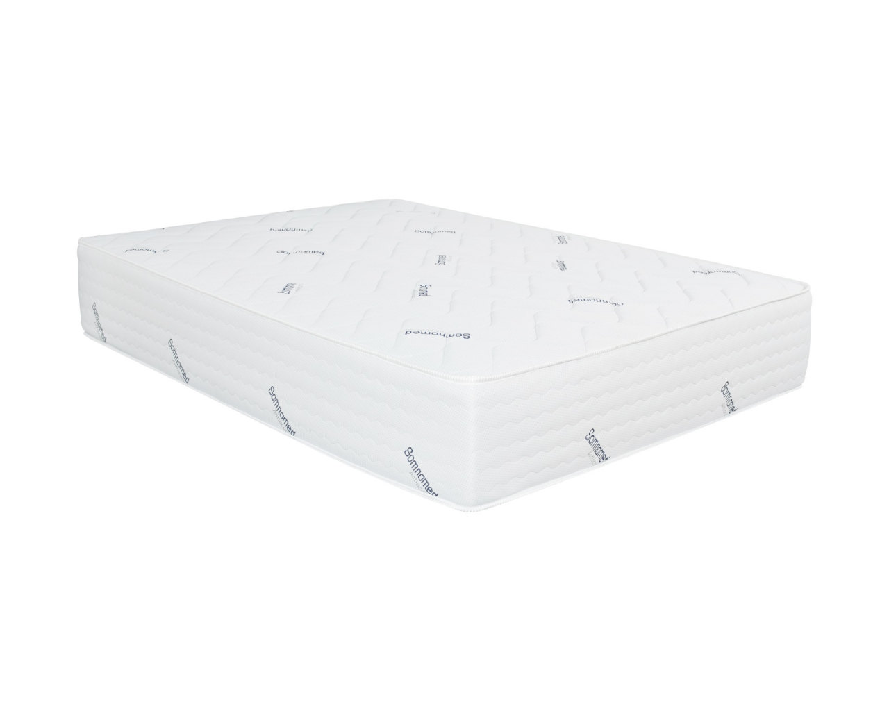 Saltea cu arcuri Pocket Somnomed Comfort Fit HoReCa 90x200, înălțime 30 cm, spumă cu memorie, husa tratament antifungic, fermitate mediu-tare [12]