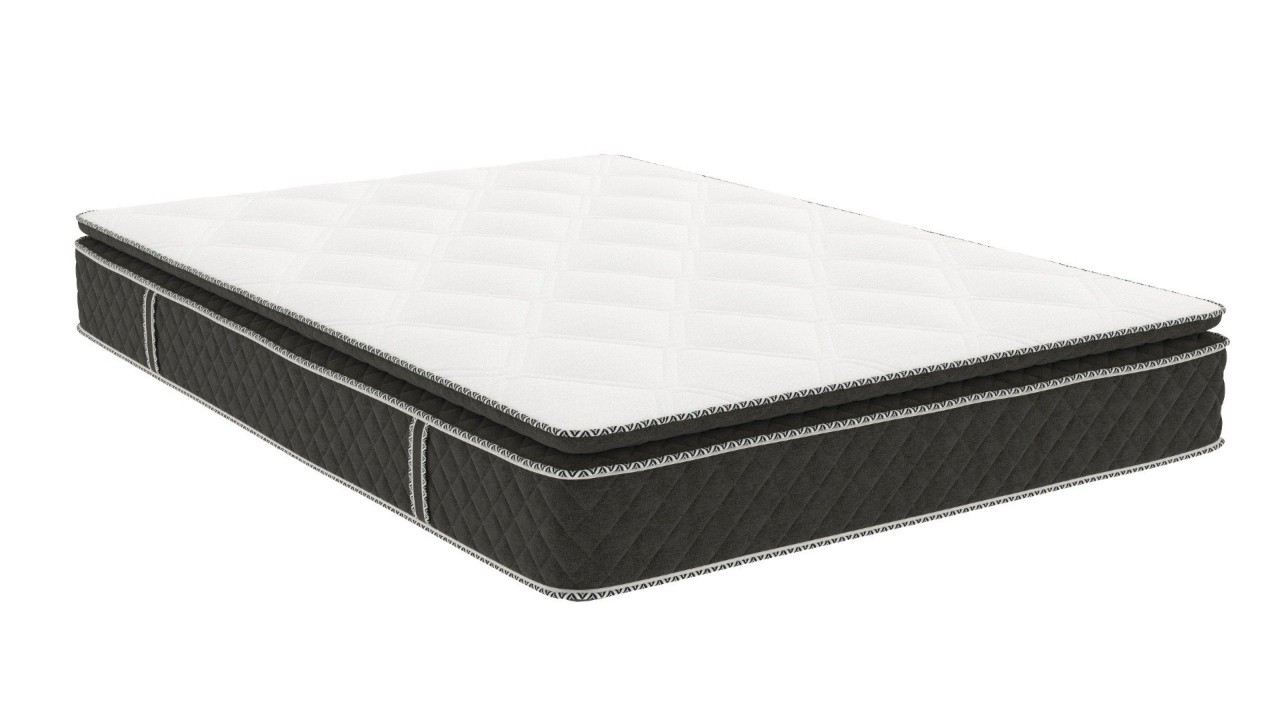 Saltea cu arcuri si memorie Somnexpert Top Confort 140x200x30, fermitate mediu-tare, cu topper integrat, cu manere [5]