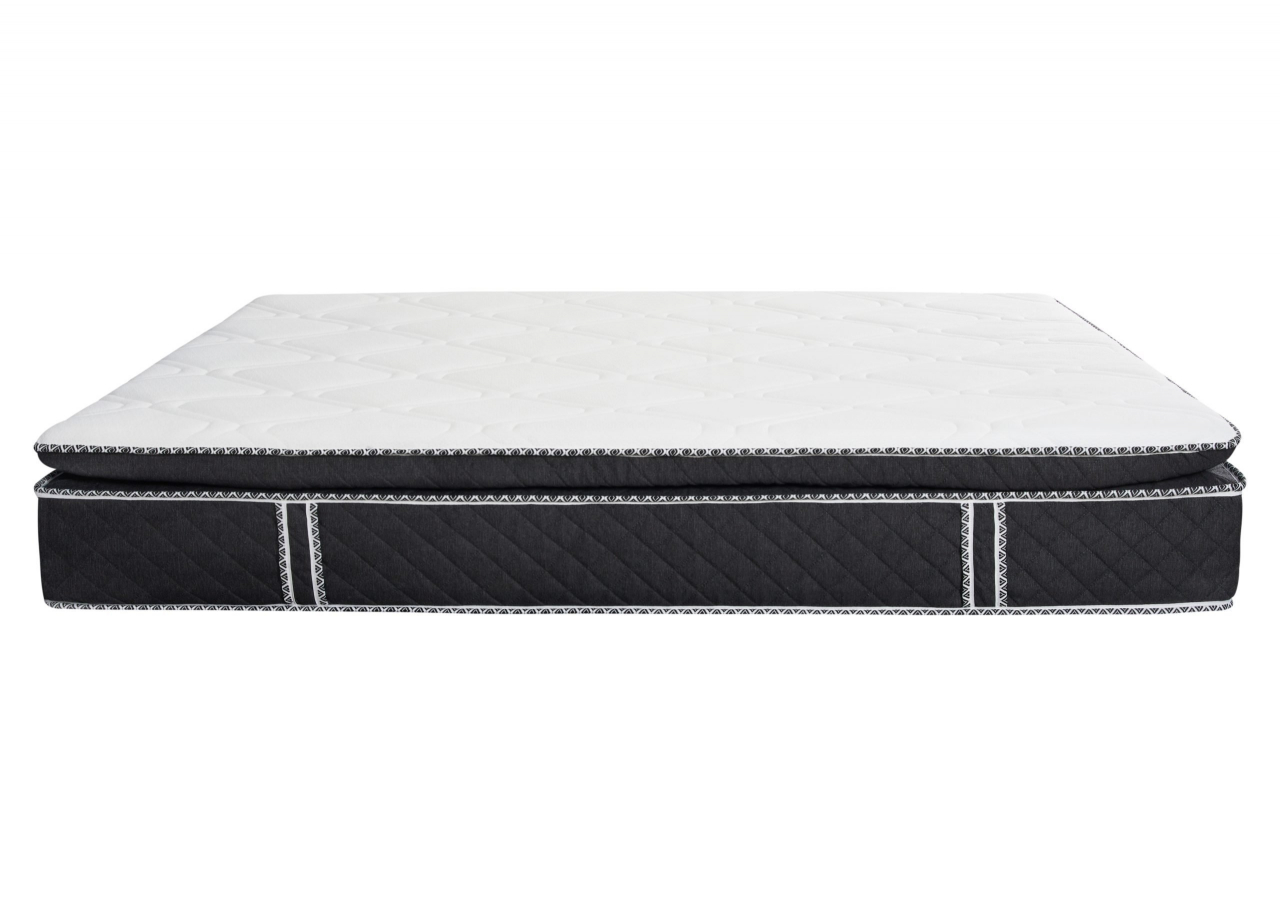 Saltea cu arcuri si memorie Somnexpert Top Confort 140x200x30, fermitate mediu-tare, cu topper integrat, cu manere [7]