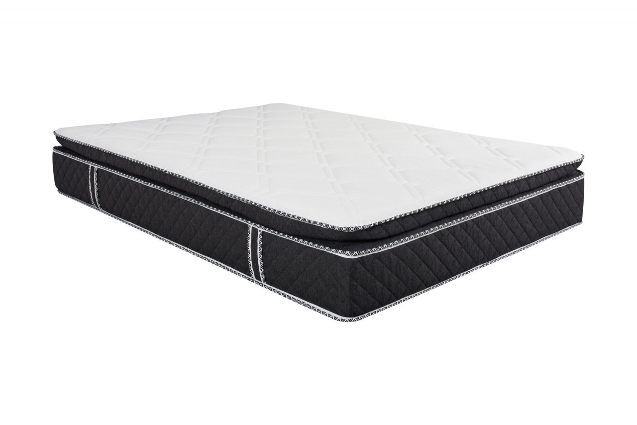 Saltea cu arcuri si memorie Somnexpert Top Confort 140x200x30, fermitate mediu-tare, cu topper integrat, cu manere [8]