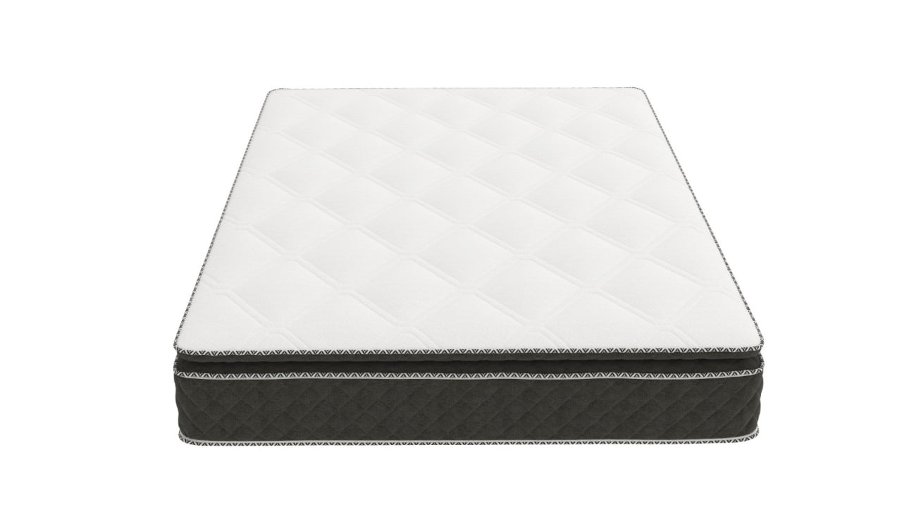 Saltea cu arcuri si memorie Somnexpert Top Confort 140x200x30, fermitate mediu-tare, cu topper integrat, cu manere [4]