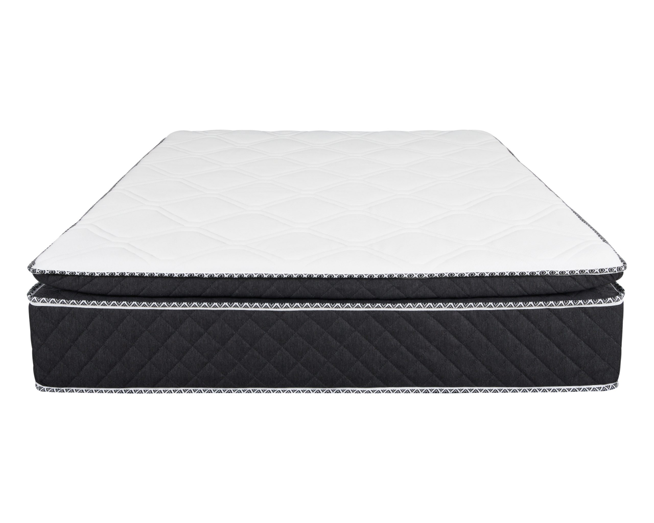 Saltea cu arcuri si memorie Somnexpert Top Confort 90x200x30, fermitate mediu-tare, cu topper integrat, cu manere [10]