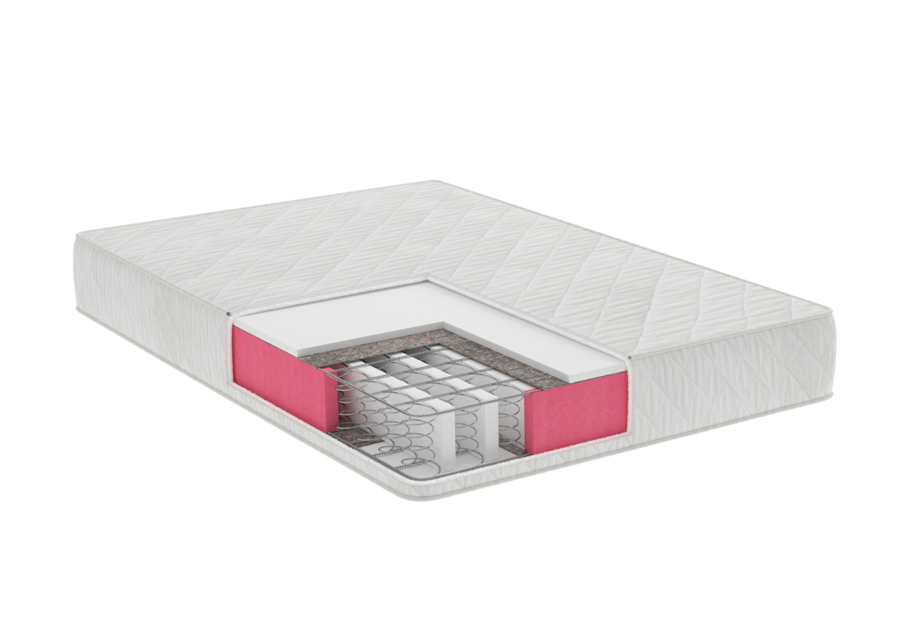 Saltea cu arcuri SomnART DORMA 100x200, înălțime 20 cm, ortopedică, husă matlasată, duritate medie [2]