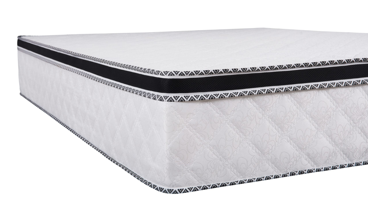 Saltea cu arcuri SomnART FERMO 120x200, înălțime 30 cm, superortopedica, husă matlasată, duritate extra ferma [10]