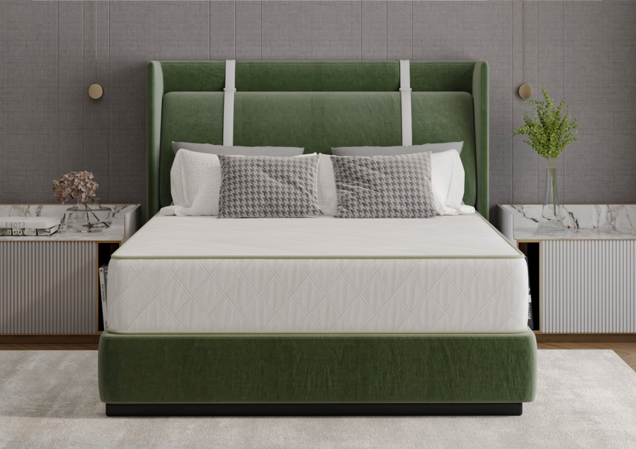 Saltea cu arcuri SomnART LETTO 120x200, înălțime 22 cm, ortopedică, husă matlasată, duritate medie-tare [3]