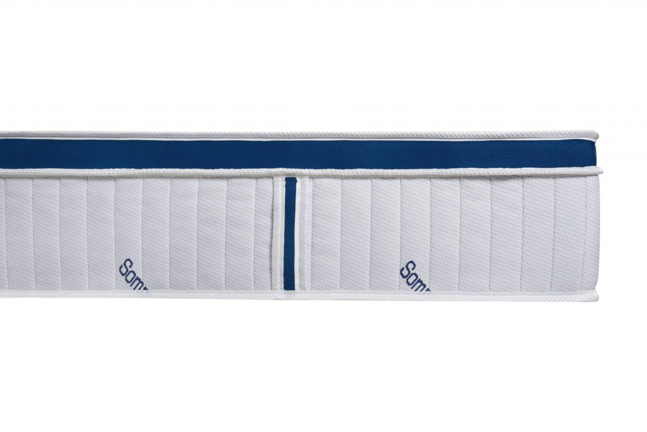 Saltea cu arcuri Somnomed Complete Care 4Family 160x200, înălțime 26 cm, spumă cu memorie, husa tratament antifungic, fermitate mediu-tare, sistem aerisire 3D [10]