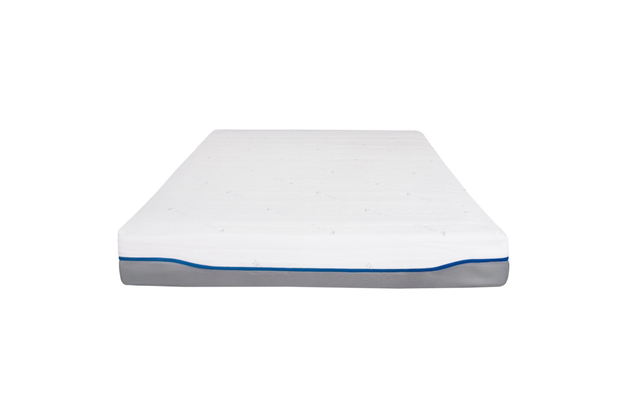 Saltea cu memorie și arcuri individuale Domine Tencel Ultra Pocket Multilayer 90x200, înălțime 24 cm, husă detașabilă, fermitate medie [3]