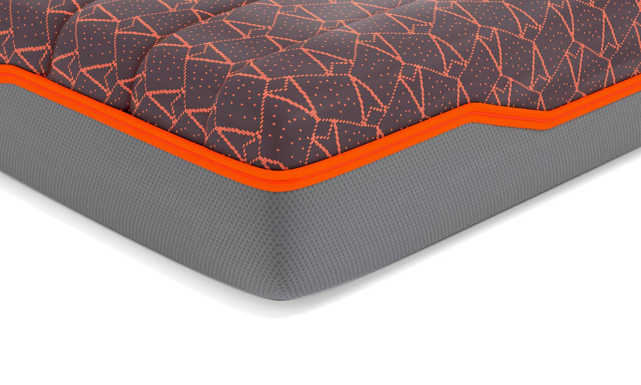 Saltea cu memorie și arcuri individuale SomnArt Supreme Pocket Multilayer 120x200, înălțime 24 cm, husă detașabilă, fermitate medie [3]