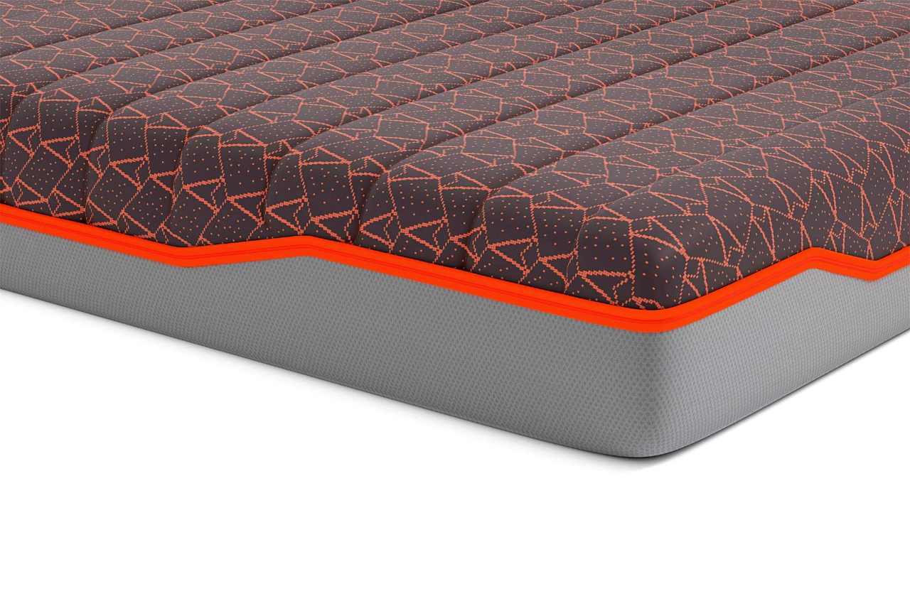 Saltea cu memorie și arcuri individuale SomnArt Supreme Pocket Multilayer 200x200, înălțime 24 cm, husă detașabilă, fermitate medie [4]