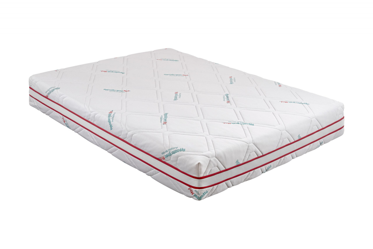 Saltea cu memorie Somnart Memory HypoallergenicMed Antibacteria 160x200, înălțime 18 cm, antibacterii, husă 3D detașabilă, fermitate medie [3]