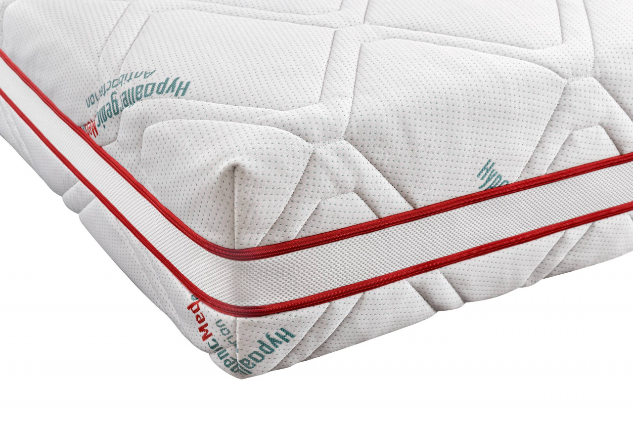Saltea cu memorie Somnart Memory HypoallergenicMed Antibacteria 180x200, înălțime 18 cm, antibacterii, husă 3D detașabilă, fermitate medie [5]