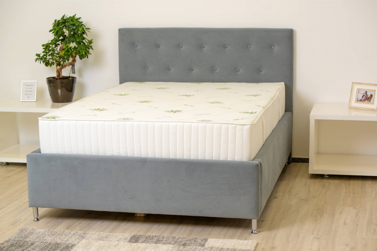 Saltea cu memorie Somnart Memory Ultimate 140x200, înălțime 24 cm, husă cu Aloe Vera, cu mânere, fermitate mare [5]